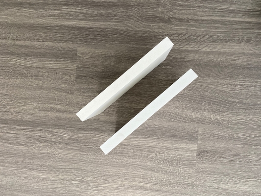 Plano branco antienvelhecimento da placa 18mm da espuma do PVC para armários de cozinha