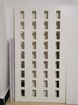 divisor de sala do PVC 0.55g/Cm3, placa de exposição do PVC de 1220x2440mm